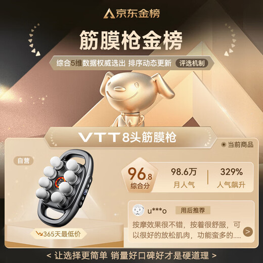 VTT Germany sixteen-head fascia gun for legs, fully automatic multi-functional full-body muscle relaxation massager, professional-grade waist and leg neck mask gun, birthday gift for parents and boyfriend, eight-head upgrade, power lithium battery + high-frequency vibration