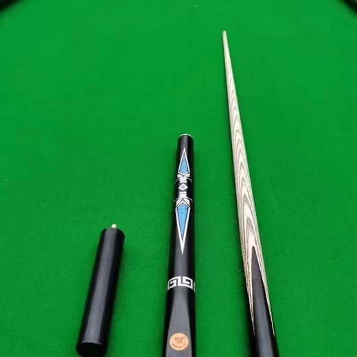 New Ares complete set of billiard cues, table cue split, Chinese style black eight-nine ball snooker pole, small head pole, American style Ares SM small head 10mm pole box set