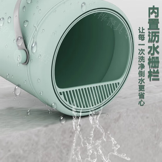 He Jiagong's high-end trendy living appliances mini underwear washing machine blue light fully automatic sock washing artifact dedicated to small dormitories classic off-white-knot cleaning