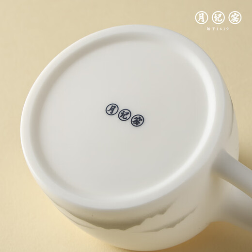 Yueji Kiln, Tranquil Zhiyuan, large set of plain-fired mutton-fat jade porcelain Han Dynasty pots