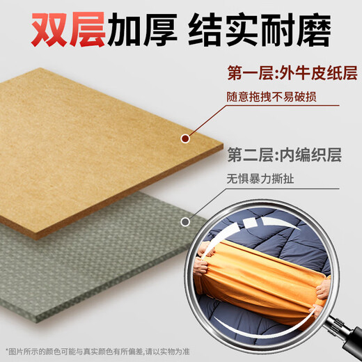 Jinlongxing moving mattress packaging bag protective cover transport Simmons special kraft paper storage packaging plastic bag film