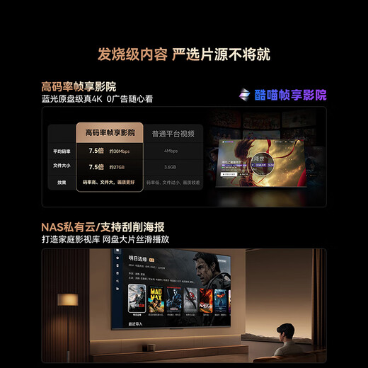 Skyworth TV A6F Pro+ 65-inch smart flat-panel TV 2016 partition QD-Mini LED LCD game 65-inch state subsidy A6F Ultra