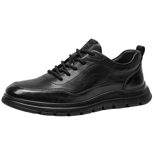 MONTAGUT men's shoes 2025 autumn and winter new versatile leather shoes for men high-end light luxury business genuine leather fashion casual shoes for men