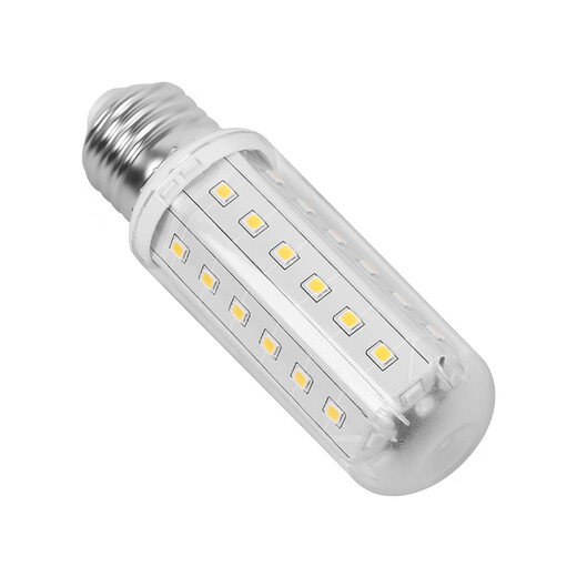 Foshan Lighting (FSL) high color rendering LED bulb 9W corn bulb E27 screw candle soaked crystal energy-saving bulb (three-stage color adjustment)