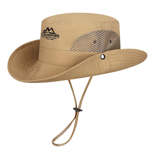 Lugeli mountaineering hat for men and women folding travel mountaineering outdoor sunshade breathable fishing outdoor hiking camping hat sun hat mountain peak black