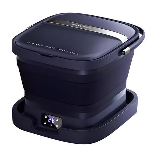 Oaks foot bath bucket foot bath electric foot bath heated fully automatic massage foot bath fumigation all in one intelligent constant temperature home over-the-knee pedicure high and deep bucket mother and father's day gift electric massage model 3D massage wheel + high temperature protection + removable, washable and foldable 2025 new upgrade, high-end gift for male and female teachers, practical and high-end