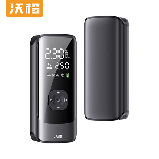 Wocheng car air pump car tire air pump bicycle electric vehicle motorcycle portable wireless inflatable wireless smart model dual digital display air pump