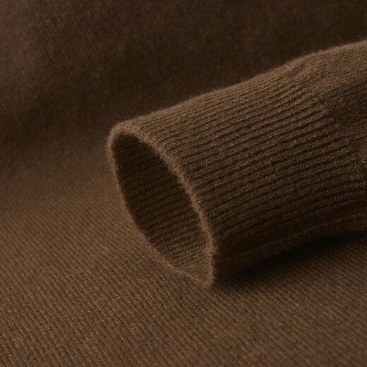 庄吉（Judger）【440克重磅 100%羊毛】庄吉男士纯羊毛衫2025秋冬半高亨利领毛衣