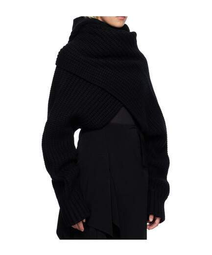Sacai 25FW wool pullover turtleneck women's color 2508201 20 | One size fits all