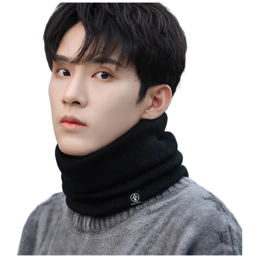 Cheguimu warm neck scarf for men and women winter neck protection against wind and cold cycling cold protection neck protection mountaineering mask scarf coffee color