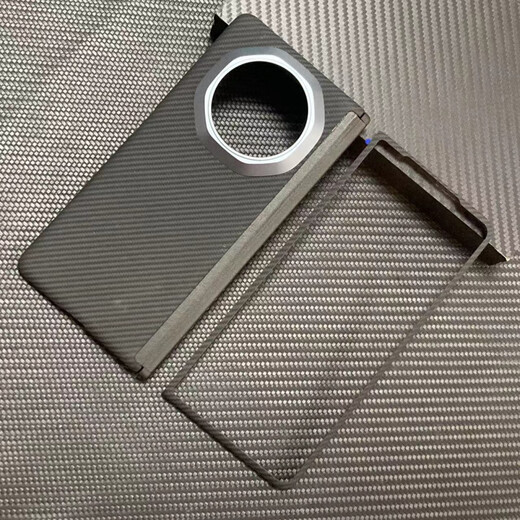 Huawei (HUAWEI) original quality Jingying Kevlar applicable thin center shaft mobile phone case Magic V3 aramid fiber material, coarse grain 1500D fine holes, single back cover Magic V3