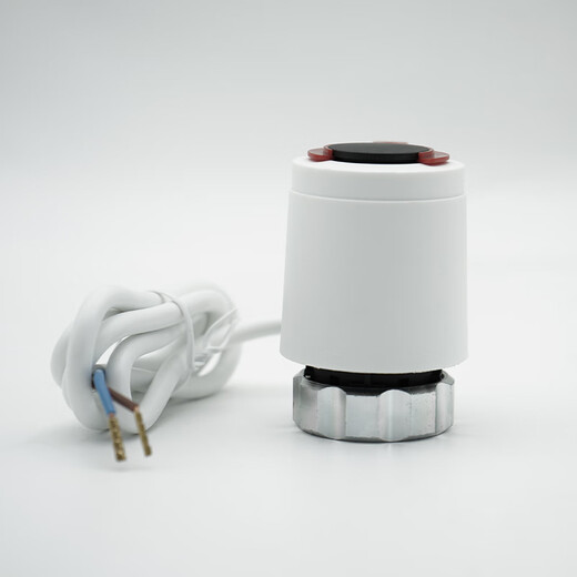 Water floor heating electric actuator floor heating actuator water distributor constant temperature room temperature control heating electric actuator valve white