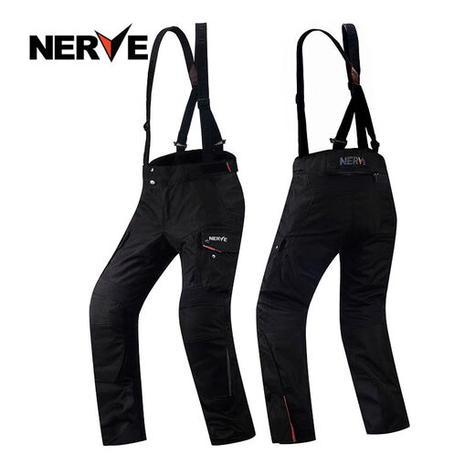 Litian Four Seasons Motorcycle Riding Suit Set Men's Rally Suit Heavy Motorcycle Suit Anti-fall Waterproof Winter XL Caucasian Top Gray White