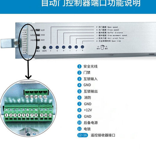 Mo Peng automatic door controller glass sensor sliding door 150 universal factory direct sales controller