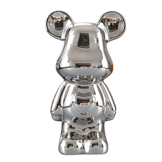 Care Bear decoration living room light luxury TV cabinet wine cabinet cartoon Care Bear doll internet celebrity children's room decoration black PC shelf set