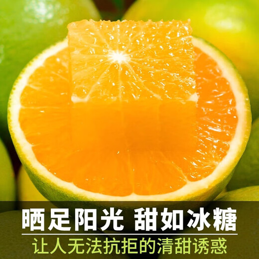 皇帝柑柑橘非沃柑新鲜应季水果鲜甜多汁果肉细嫩多汁(一级果） 皇帝柑带箱9斤(55mm+)