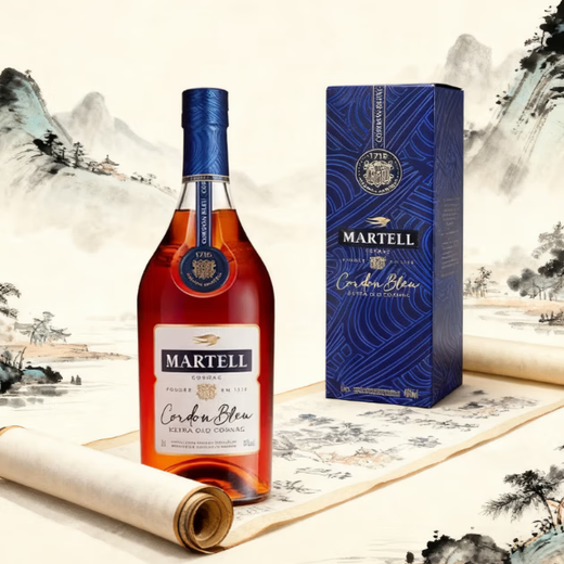 Martell XO Arch Bridge Cordon Bleu vino extranjero brandy importado coñac regalo Martell Cordon Bleu 700mL 2 botellas