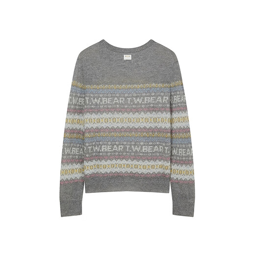 Teenie Weenie Bear Women's Sweater 25 Winter New Mohair Warm and Comfortable Jacquard Pullover