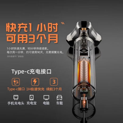 Shaver Philips same style electric shaver full body washable shaver men's head beard artifact gift clipper shaver national subsidy Feiko flat replacement limited time immediate discount smart shaver + nose hair remover