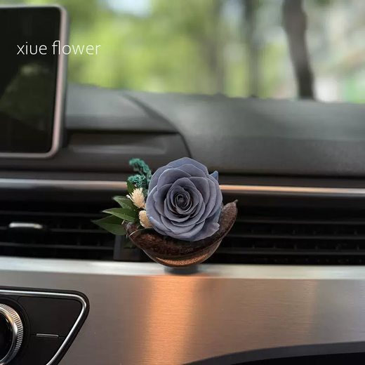 Yusenyi Immortal Flower Real Flower Car Air Outlet Decoration Car Aromatherapy Premium Gift Women's Car Fashion Car Air Conditioner Warm Pink Immortal Flower Real Flower Warm Pink Immortal Flower Real Flower 1g 1 Bottle