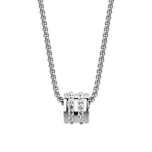 MZMZ platinum necklace men's pt950 platinum small waist pendant trend decoration Valentine's Day birthday gift for boyfriend when/next day delivery - light luxury small waist necklace B style