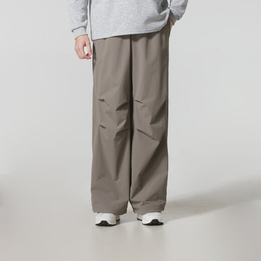 Adidas Clover Men's Pants 2025 Winter New Plush Warm Sports Pants Trendy Fashion Loose Work Pants IA7505/Recommended to order one size smaller S