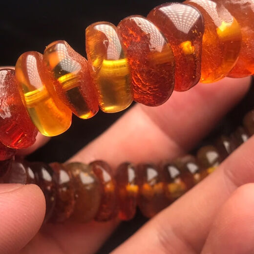Baltic Bracelet Buddha Beads Bracelet Accessories Amber Wenwan Loose Beads Beeswax 9-10MM