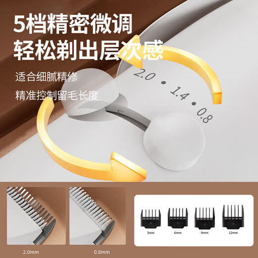 Pet shaver for trimming dogs and cats, electric hair clipper for dogs and cats, golden retriever Teddy pet hair clipper, luxury set (suitable for small and medium-sized pets)