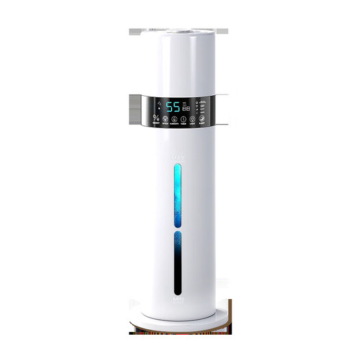 MDUG's new 7L floor-standing humidifier household large capacity large fog volume intelligent silent atmosphere lamp aromatherapy atmosphere lamp across the straight tube tree branches to emit fog