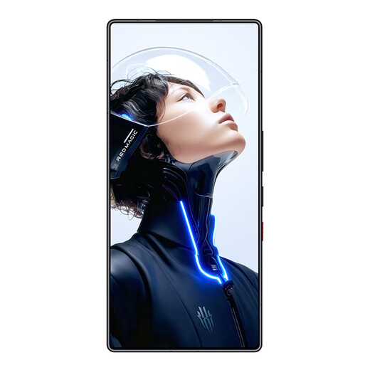 Nubia Red Magic 11Pro+ 5th Generation Snapdragon 8 Extreme Edition 7500mAh Large Battery IPX8 Waterproof 120W Wireless Charging Full Screen Gaming Phone Deuterium Front Transparent Dark Night 16GB+512GB Official Standard Configuration