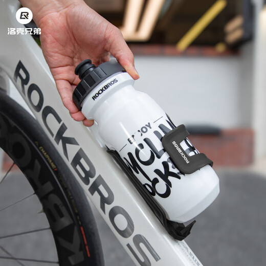 ROCKBROS Bicycle Water Bottle Cage Side-Opening Mountain Road Folding Bike Water Cup Water Bottle Bracket Cycling Equipment Access Opening Adjustable (Tough ABS+PC Material)