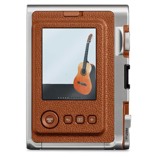 Fuji (FUJIFILM) instax mini EVO instant camera upgraded model minievo one-time imaging retro mini EVO brown (hot seller) standard (no photo paper)