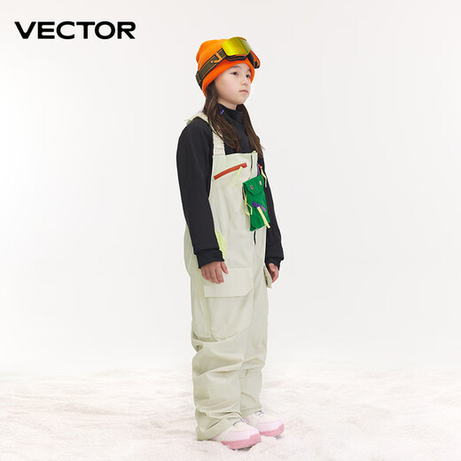 Vector Children's Ski Pants Girls' Waterproof and Warm One-piece Bib Ski Pants Boys' Single and Snowboard Ski Equipment Toy Story M 160_Suitable for height 155-165c