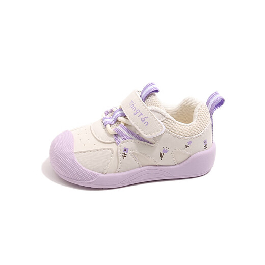 Terranis Yangma recommends baby's autumn new soft-soled toddler shoes for girls, September and October - 4-year-old boys and infants, light cherry pink - sports - leather 13.5 cm inner length