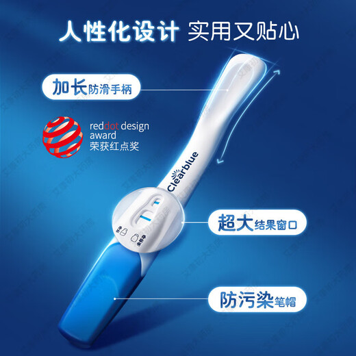 Clearblue Clearblue Pregnancy Test Stick Early Pregnancy Accurate Early Pregnancy Test Paper Pregnancy Test Pregnancy Test High Accuracy Early Pregnancy Test Pen 4 Pack (Know the Result 6 Days Early)