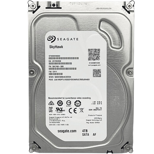 Seagate/ST4000VM000 4tb security surveillance video storage desktop mechanical hard drive 4t 4TB