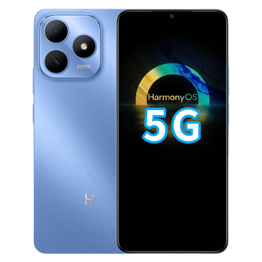 Huawei Smart Selection 5G Mobile Phone Hi Enjoy 80s Brand New Phone New Phone Launched in 2025 Smart Elderly Backup Phone Hongmeng Eco Infrared Anti-fall and Waterproof Fast Charging and Long Battery Life Clear Sky Blue 12G (6+6) + 128GB 399 Gift Pack Version Broken Screen Insurance + 2 Year Warranty