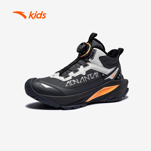 Anta children's men's and large children's cotton shoes winter warm outdoor two-cotton high-top knob children's shoes 312546915
