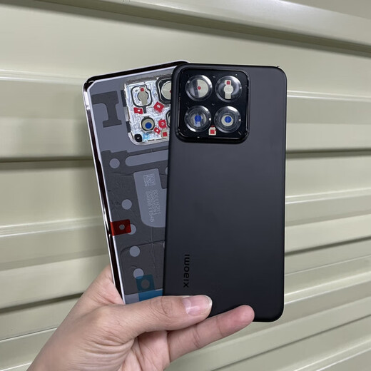 Suitable for original glass back cover Xiaomi 14 Xiaomi 14pro original back case mobile phone rear screen Xiaomi 14 Xiaomi 14 back cover with frame lens black 99 new