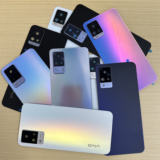 Vivo adapts to S9 original glass back cover s7t mobile phone back cover glass shell vivos9e battery cover disassembly rear screen S9 midnight blue with frame original 99 new