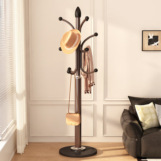 Naifeng clothes hanger floor-standing coat rack bedroom home simple clothes hanger simple vertical Internet celebrity clothes hanging rod indoor bag rack