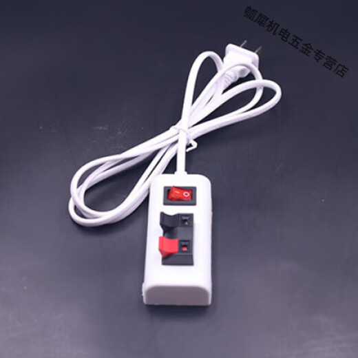 LED clip 2-position 4-position lamp wire detector household lamp tester with switch plug clamp 2-position device
