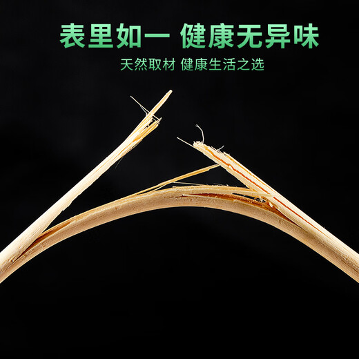 Blue Natural Disposable Chopsticks 100 Pairs 5.5mm Round Bamboo Chopsticks 22.5cm Extra Long and Bold Individually Packaged Food Commercial Wholesale