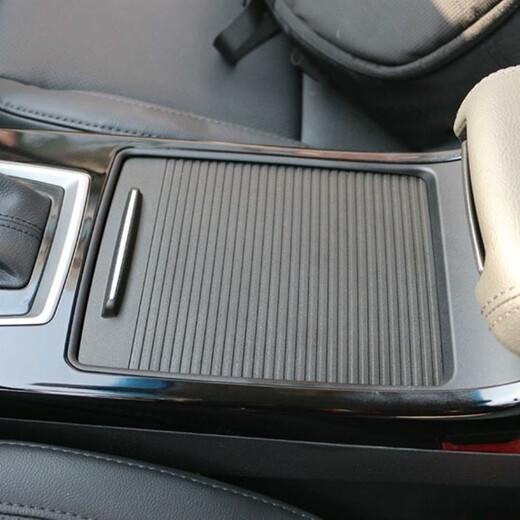 Suokamai is suitable for Hyundai 14-19 models central control armrest box water cup holder curtain cover tea cup holder roller blind decorative panel cover water cup holder curtain plastic_Modern Famous Pictures_2014-2019 models