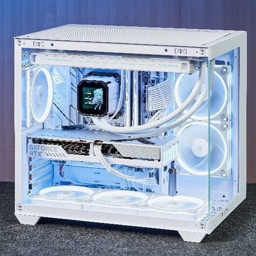 ASUS family bucket 12 periods interest-free i5 14600KF/RTX5060/RTX5060Ti host e-sports Delta mobile desktop assembly computer DIY host assembly machine with two 12400F丨RTX5060丨12 periods interest-free