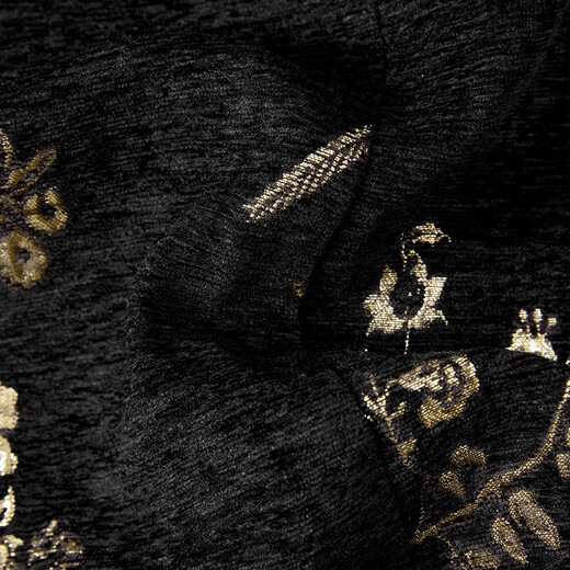 She pool V-neck vest 2025 autumn new women's new Chinese style retro single-breasted loose style stacked vest black gold one size