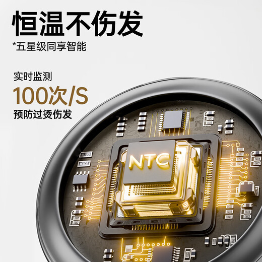 Creade high-speed hair dryer home hair drying high-power quick-drying negative ion hair care hotel hair dryer birthday gift Valentine's Day gift box K-4032 national subsidy K-4032 platinum gray + magnetic holder