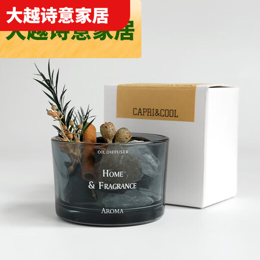 Bedroom Fireless Aromatherapy Dormitory Crystal Diffuser Stone Essential Oil Incense Student Room Fragrance Transparent Colorful + Any Fragrance Remarks Empty Cups Only Cups