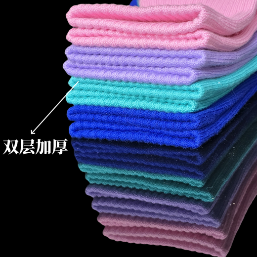 Lin Dan's même style yy sélection de qualité chaussettes de badminton professionnelles pour hommes et femmes chaussettes de sport épaisses antidérapantes référence yy 190 chaussettes mi-mollet noires pures taille pour hommes 40-46