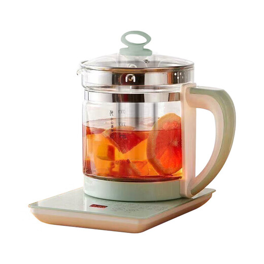 Health kettle, kettle, hot water kettle, constant temperature kettle, health kettle, teapot, teapot, all-in-one teapot, fully automatic glass insulation, small household green 1.8L health kettle + 304 filter stainless steel
